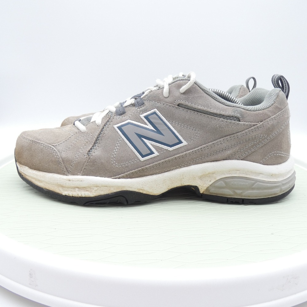 New Balance 608v3 Mens 10.5 4E Extra Wide Gray Suede Training Shoes MX608V3M